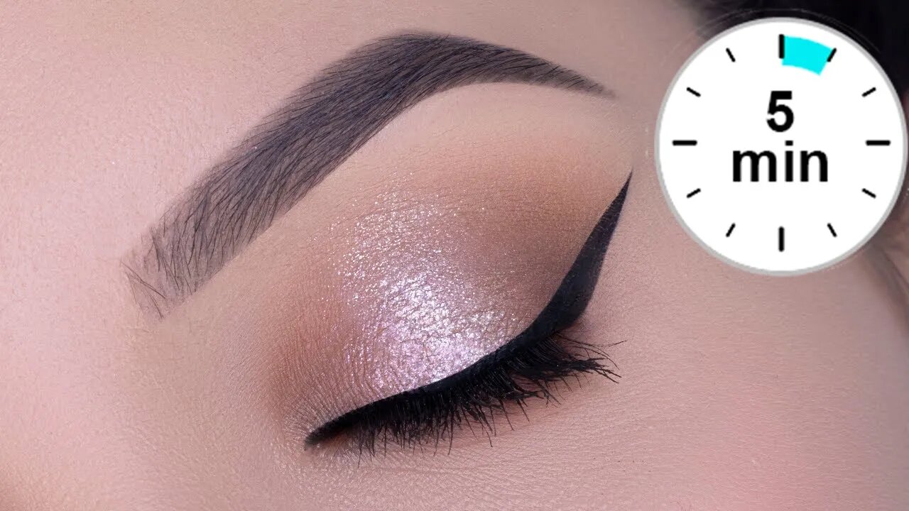 5 MINUTE Soft Halo Eye Makeup Tutorial | MavenBeauty