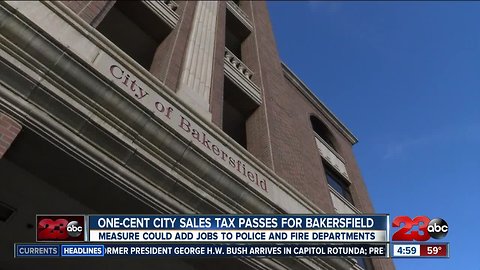 Measure N passes for Bakersfield, one cent tax coming