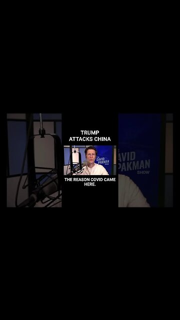 Trump Says China Inflicted COVID in Response to His Policies #shorts