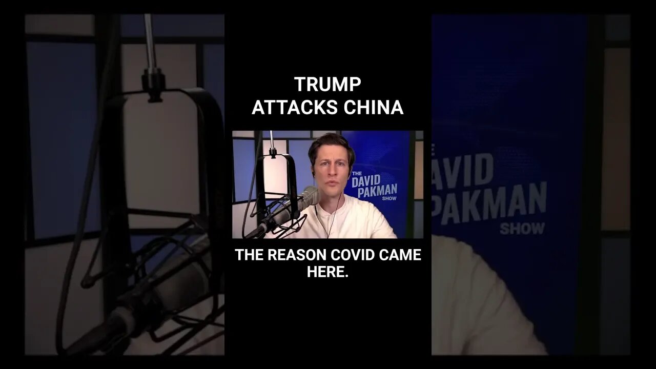 Trump Says China Inflicted COVID in Response to His Policies #shorts