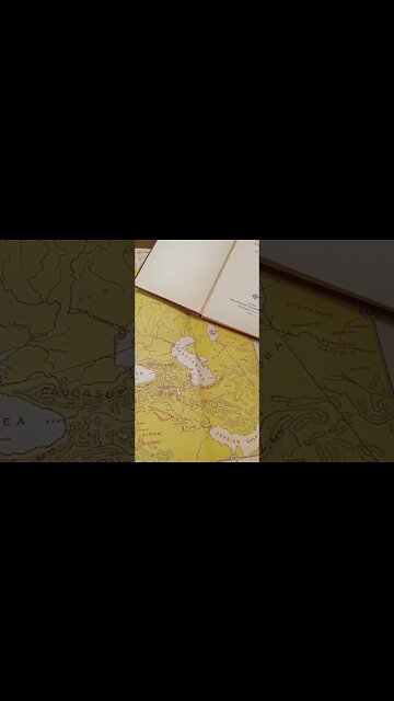 Short: Israel Migration Map from 1934 - Brig. Gen. W. H. Fasken