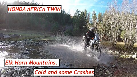 Honda Africa Twin Riding the Elk Horns