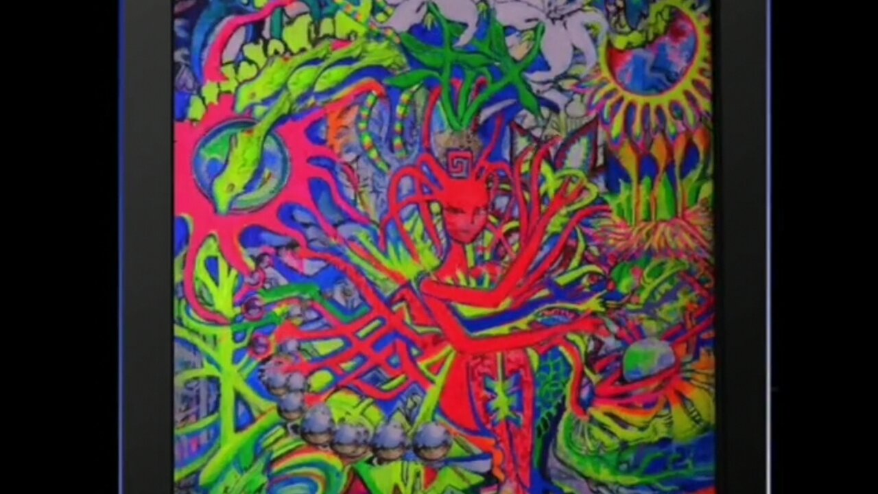 Made this animation from a painting i painted in i think 2008
