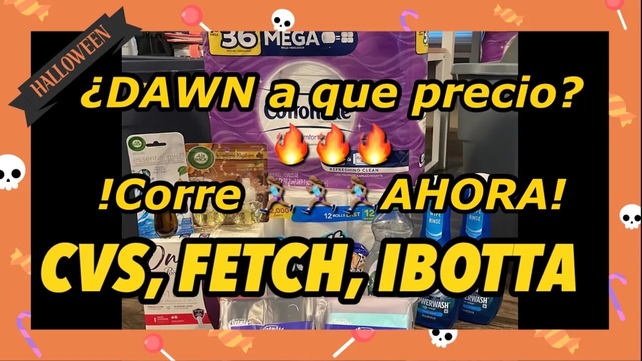 ¿DAWN a que precio? | CVS FETCH y IBOTTA #couponingwithdee