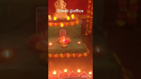 Diwali celebration@office ✌✌✌✌