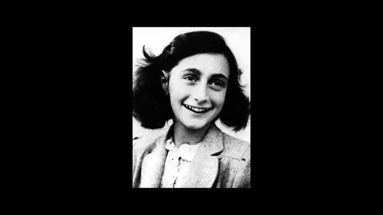 Female Icons From History - Anne Frank