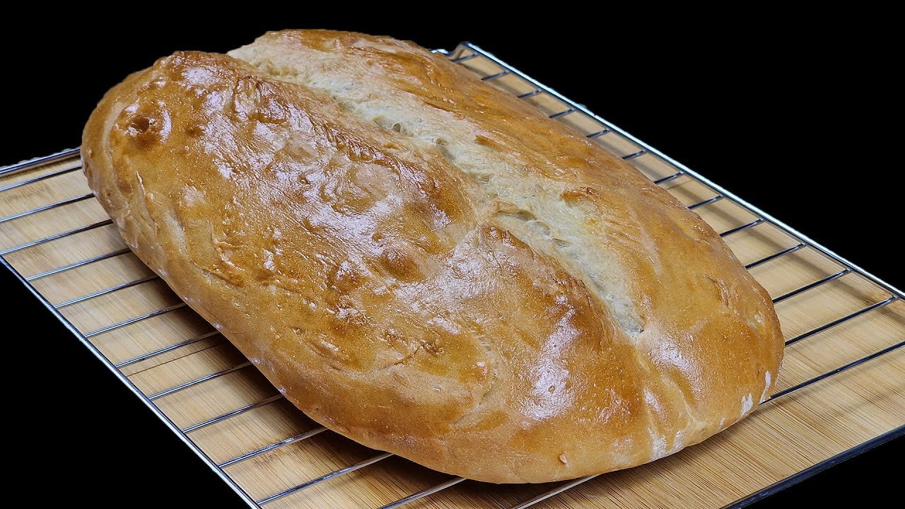 This bread is made in an old German village. My grandmother showed me