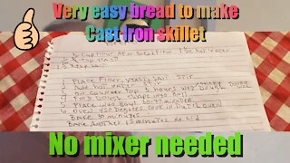 Easy 4 ingrediant no mixer light and airey homeade bread