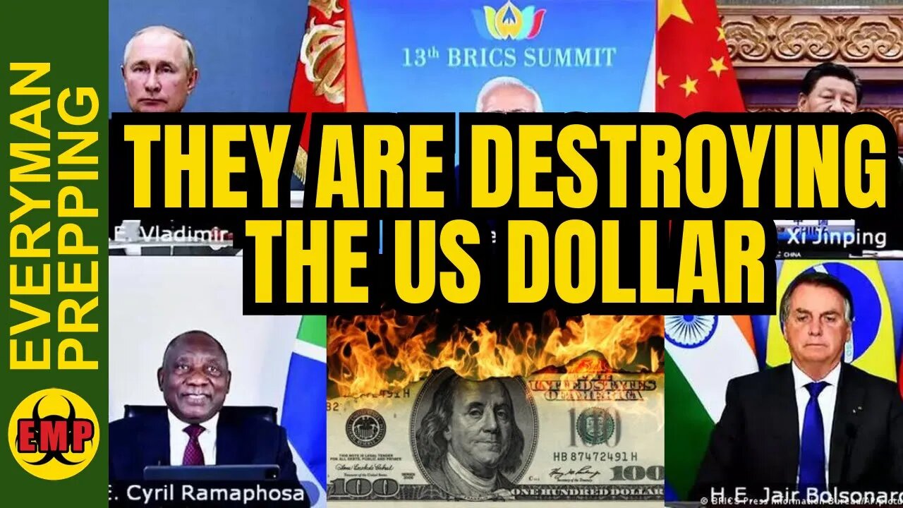 Saudi Arabia And BRICS Nations Are Destroying the US Dollar - Preserve Your Money Now - Prepping