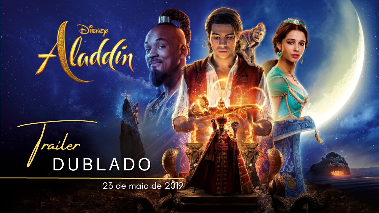 Aladdin | Trailer oficial dublado | 2019