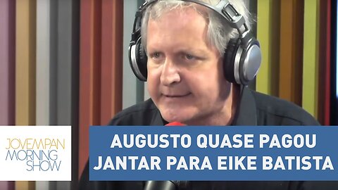 Augusto Nunes relembra que quase pagou jantar para Eike Batista