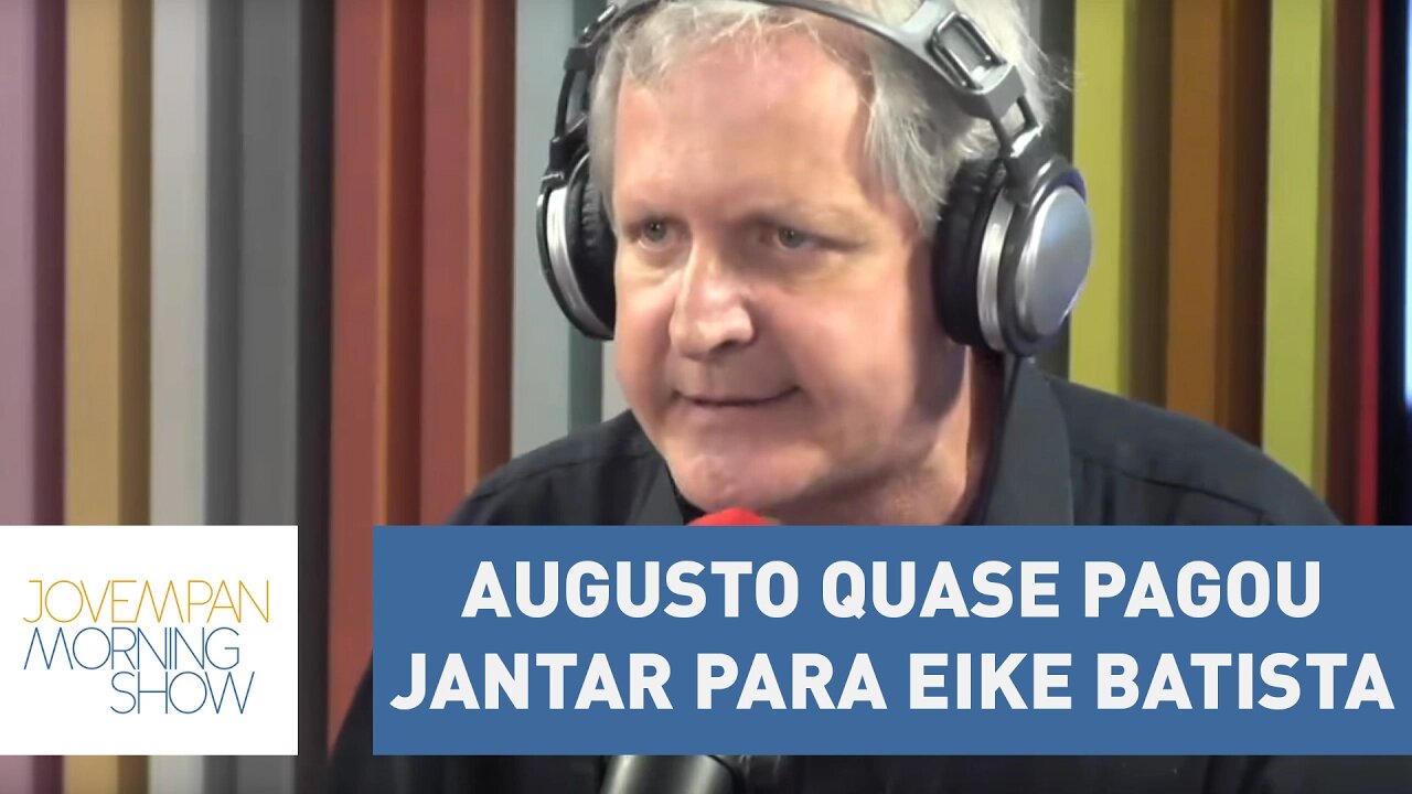 Augusto Nunes relembra que quase pagou jantar para Eike Batista