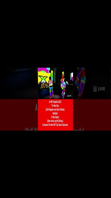 NXT Deadline 2022 New NXT Tag Team Champions were Crowned