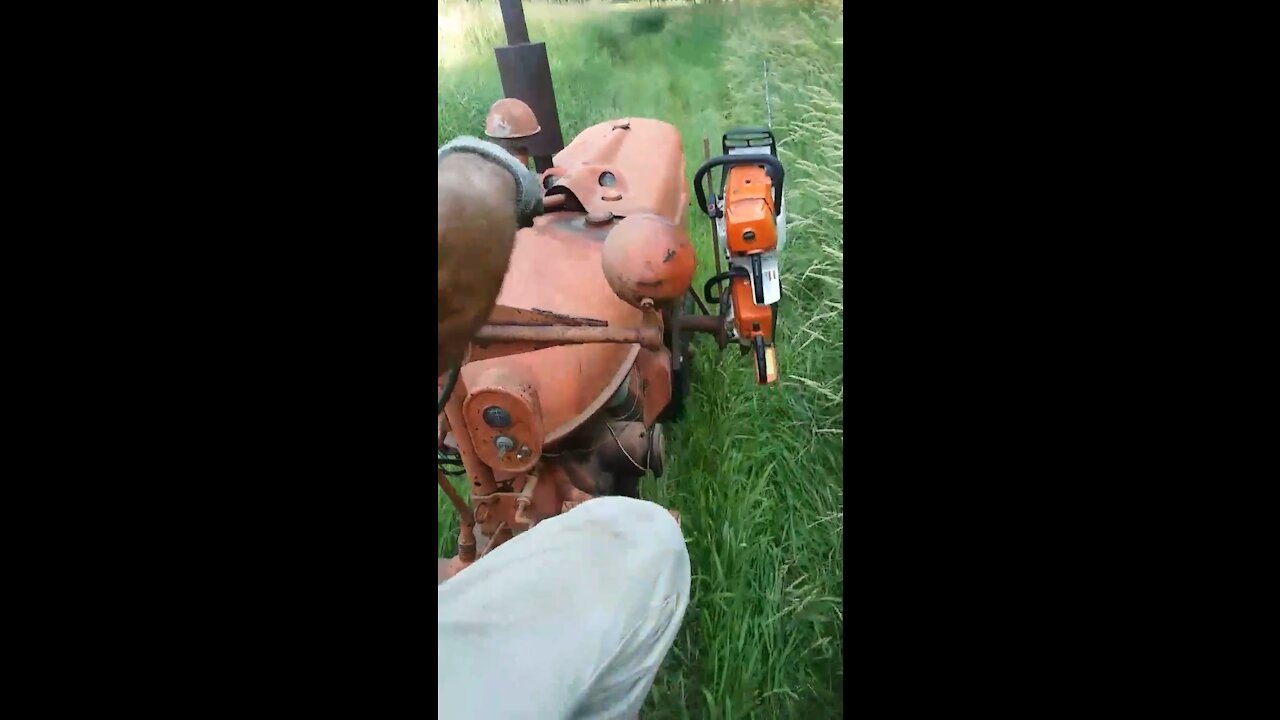 Farmall skidding