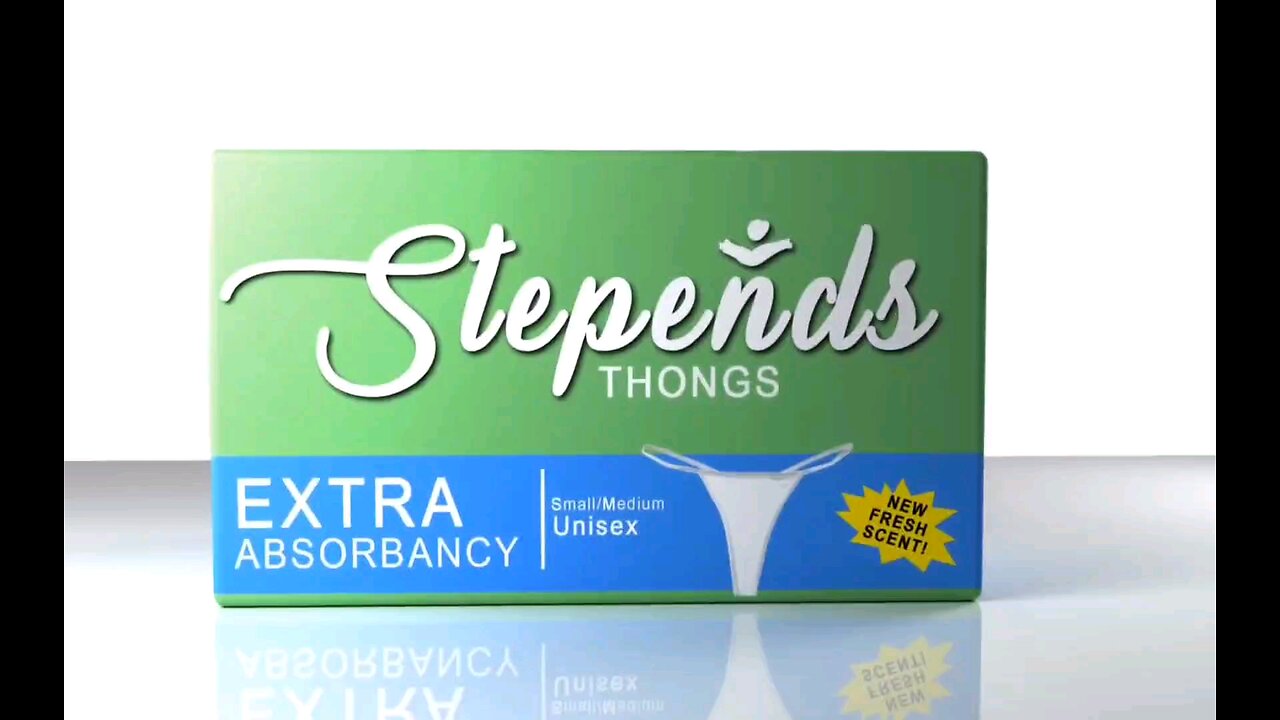 Stepends Thongs: Sexy and absorbent