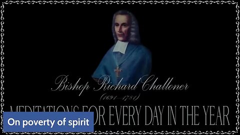 ✠Challoner Meditation: September 2nd