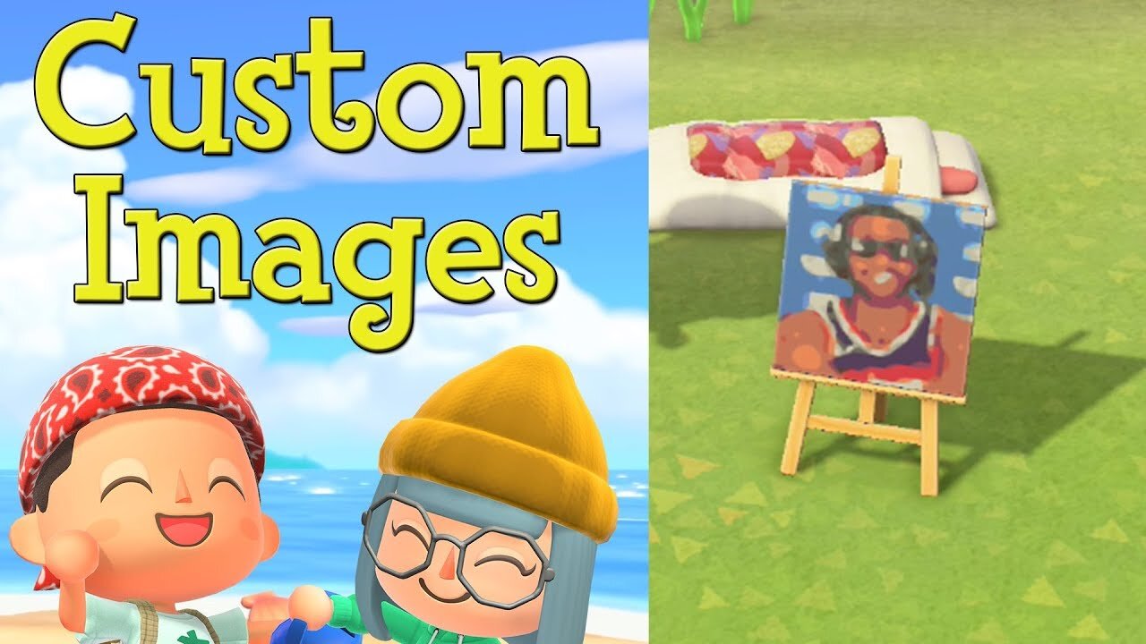 HOW TO UPLOAD CUSTOM IMAGES INTO ANIMAL CROSSING: NEW HORIZONS