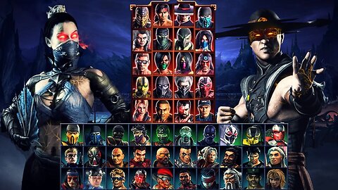 Mortal Kombat 9 - Expert Tag Ladder (Reverant Kitana And Reverant Kung Lao) - Gameplay @(1080p)
