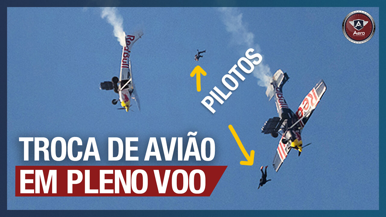 Pilotos tocam de avião em pleno voo - Red Bull