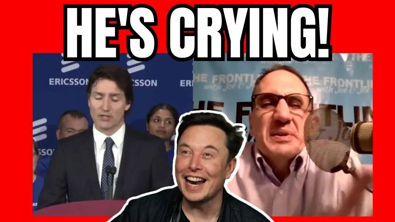 TRUDEAU'S CRYING OVER IT!