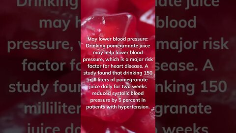 Unbelievable Health Benefits of Eating POMEGRANATES - You Won't Believe #shorts