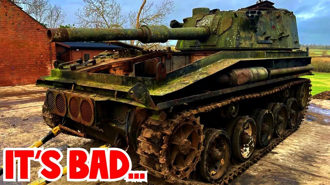DETAILING AN ABANDONED TANK - LEFT TO ROT IN A BUSH FOR 10 YEARS!