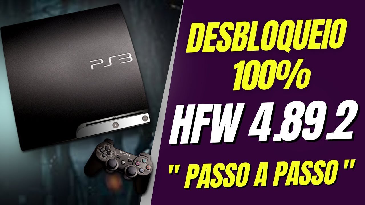 DESTRAVA PS3 OFICIAL HFW 4.89.2 HEN - ZMOD (BRASIL)