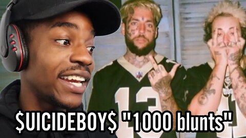 METRI REACTS TO $UICIDEBOY$ - 1000 BLUNTS (Lyric Video) 🤯 ...