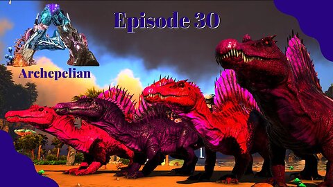 Jump Scares, A-Spinos & Velonasaurs! - Archepelian Map - ARK Survival Evolved - Ep 30