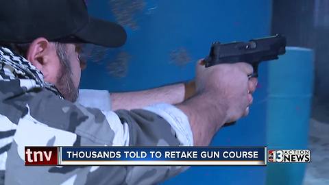 Police making thousands retake free CCW class after complaints class taught incorrectly