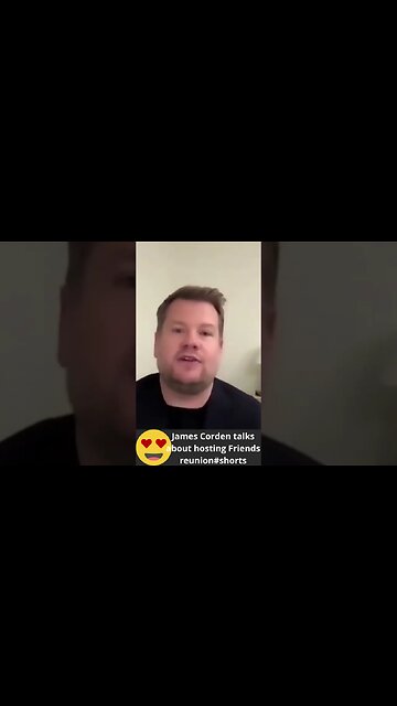 James Corden talks about hosting Friends reunion #shorts