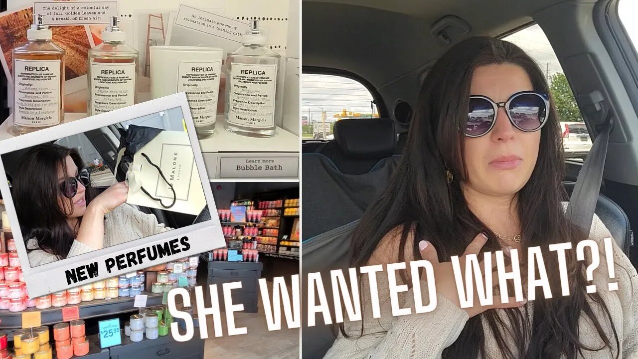 VLOG: SOMEONE ASKED FOR MY DOG'S POO!? + SHOP WITH ME - NEW PERFUMES, FAVE CANDLES, ETC.