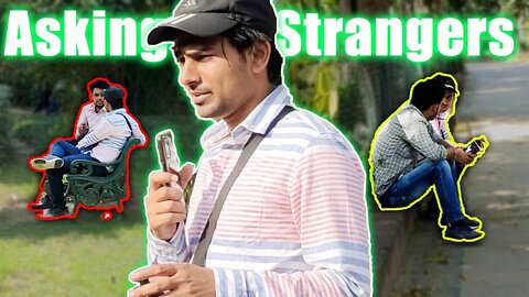 Asking People the title of this Video in Park
