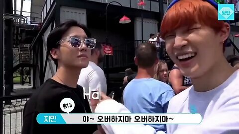 BTS J-Hope (Hobi) VS Other BTS Members - Scary Roller Coasters Ride 😄 #jhope #bts #jungkook