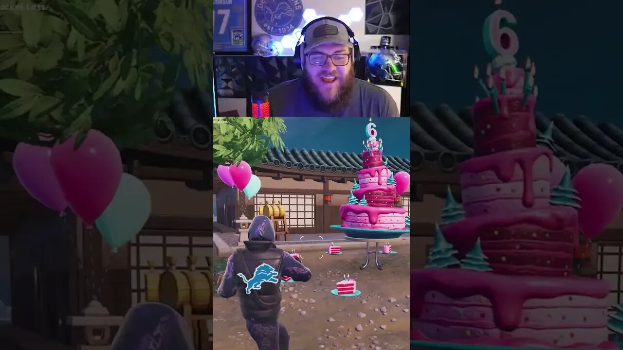 Fortnite wished me a happy birthday! #fortniteupdate