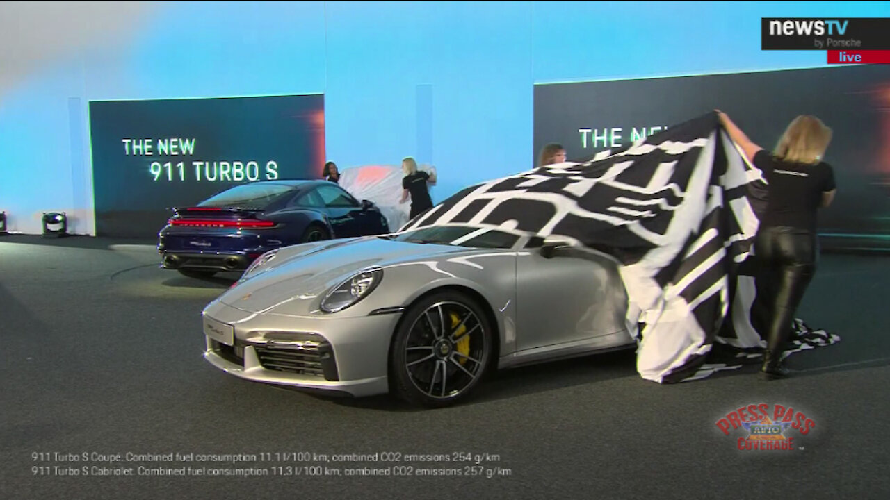 2021 Porsche 911 Turbo S World Premiere