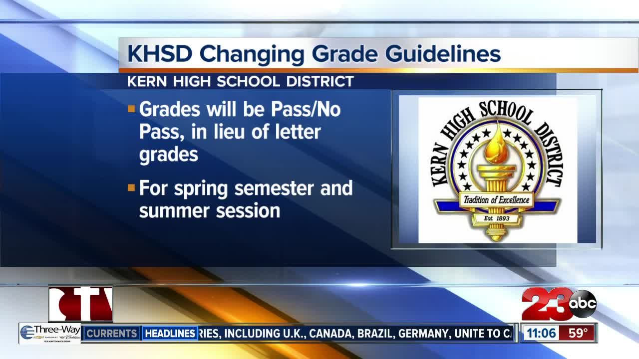 KHSD changing grade guidelines