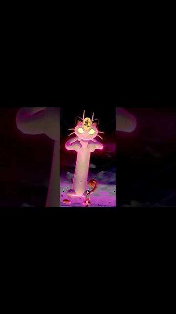 Pokémon Sword - Gigantamax Meowth