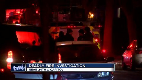 Fatal fire on Milwaukee's north side being investigated as suspicious