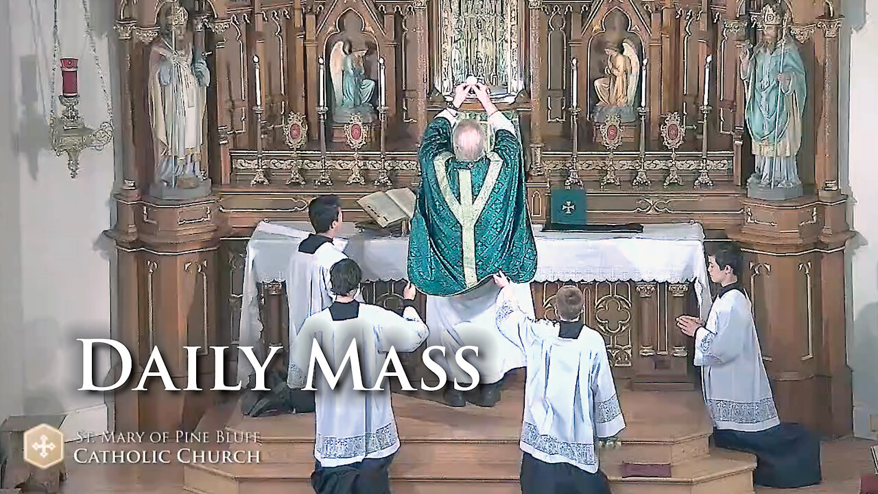 Holy Mass for Saturday Nov. 6, 2021