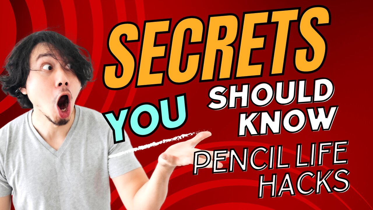 TOP 5 | Awesome Life Hacks with Pencil