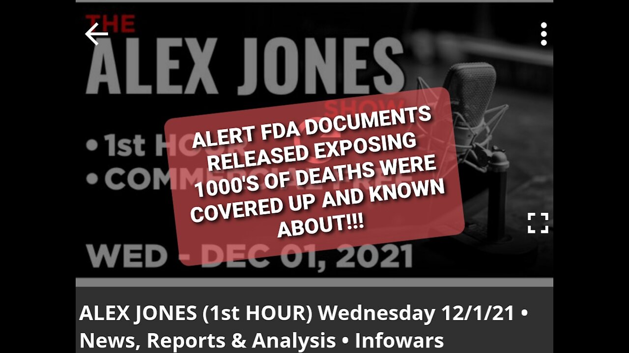 Alex Jones Infowars Emergency Broadcast Be Prepared For Whats Coming