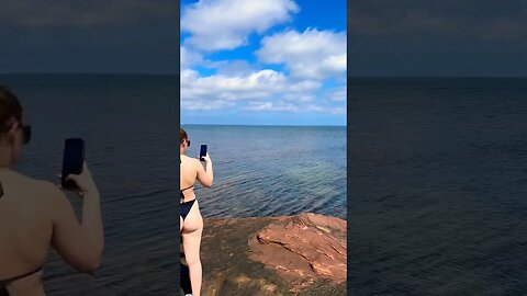 Hanging Out at the End of the Beach