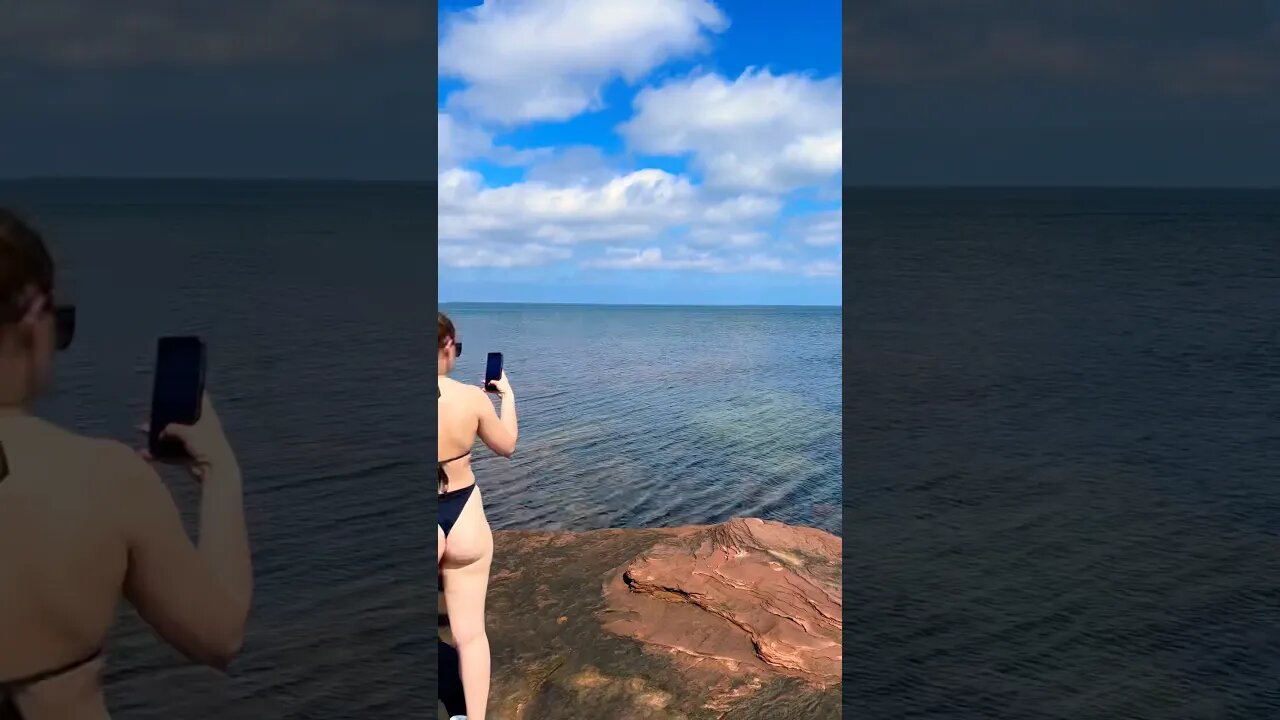 Hanging Out at the End of the Beach