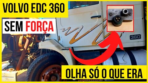 Volvo EDC sem força #caminhão #motor