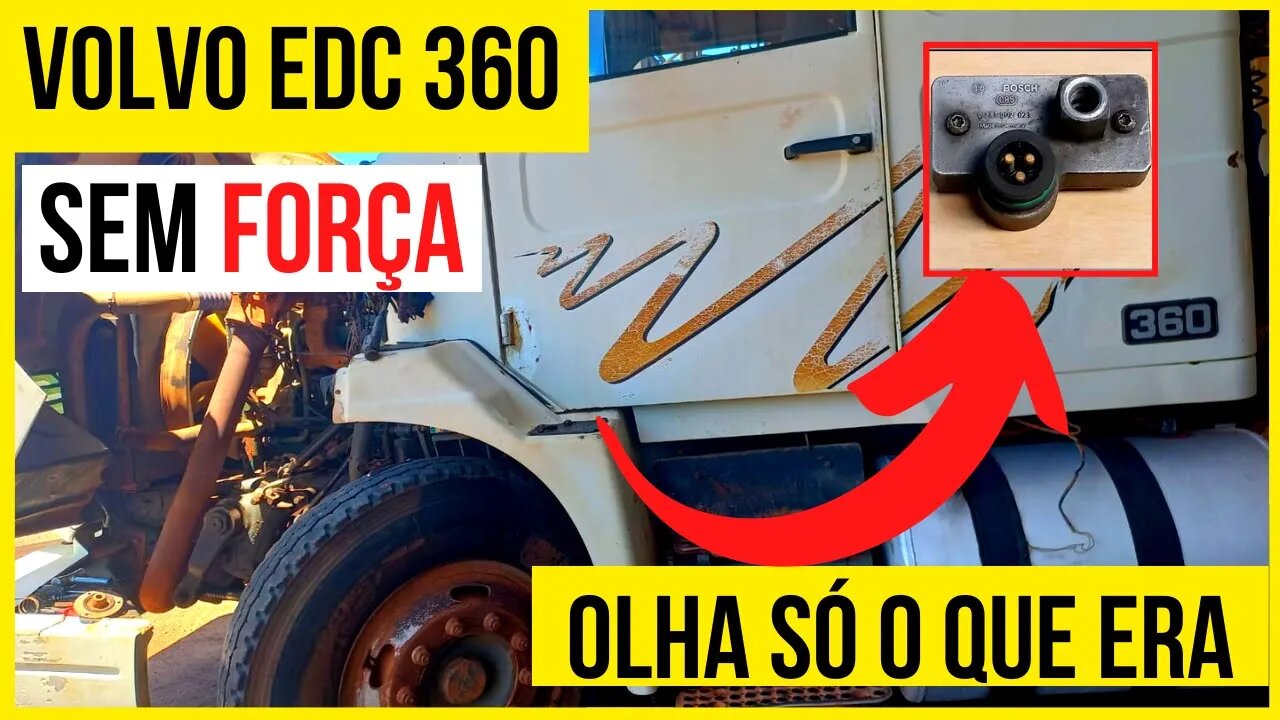 Volvo EDC sem força #caminhão #motor