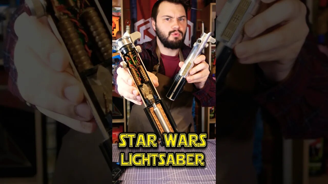 Lightsaber Cut in HALF!? #starwars #lightsaber