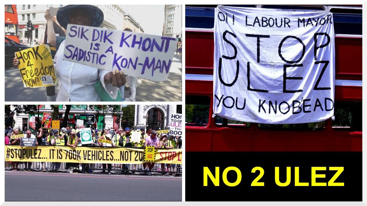 NO 2 ULEZ protest | MARBLE ARCH