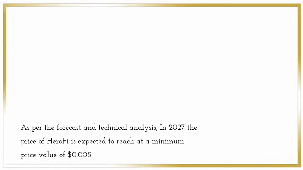 HeroFi Price Prediction 2022, 2025, 2030 HEROEGG Price Forecast Cryptocurrency Price Prediction