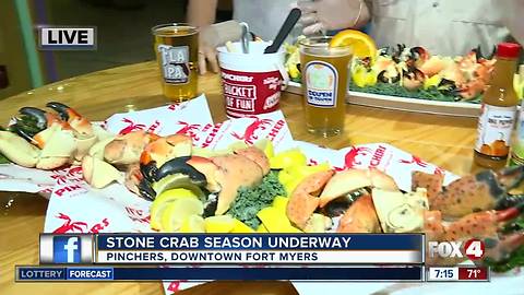 Stone Crab season reopens in Southwest Florida